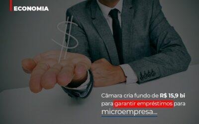 Câmara cria fundo de R$ 15,9 bi para garantir empréstimos para microempresa